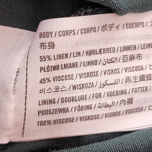 Abercrombie & Fitch Women's Linen-Blend Floral Mini Skirt - S - Picture 7 of 8